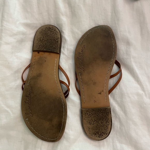 Sam Edelman 7.5 Gerianne saddle leather sandal - Picture 3 of 4